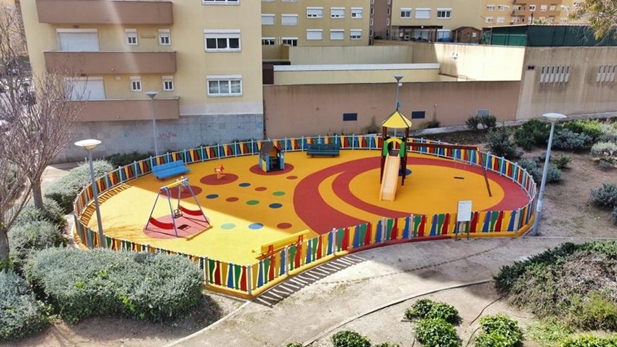 Novo espaço de jogos e recreio na Nova Carnaxide