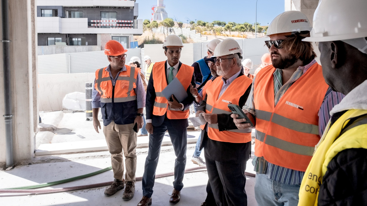 Visita de trabalho ao Alto da Montanha em Carnaxide