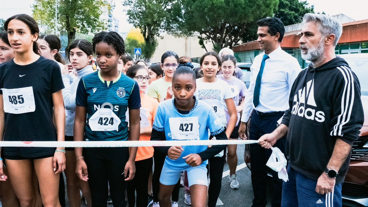 Prova de corta-mato do Agrupamento de Escolas de Carnaxide