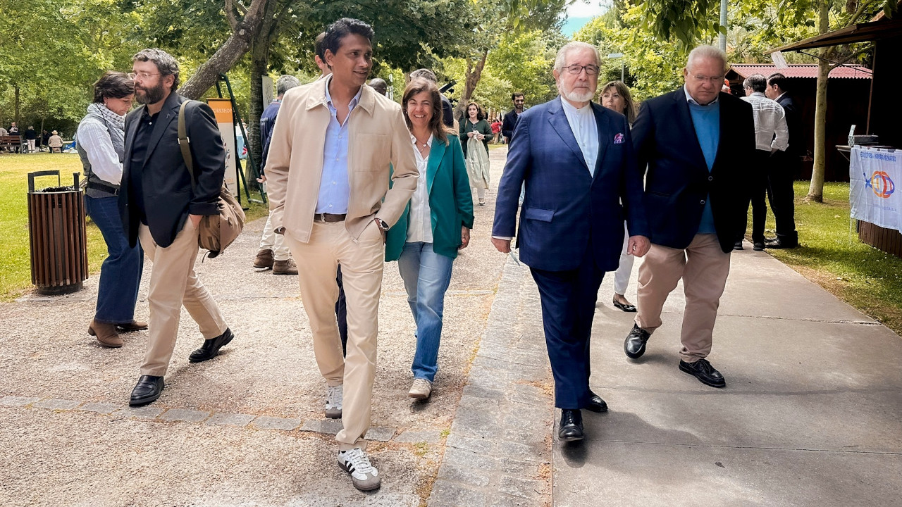 Inigo Pereira presente na Festa da Família em Miraflores