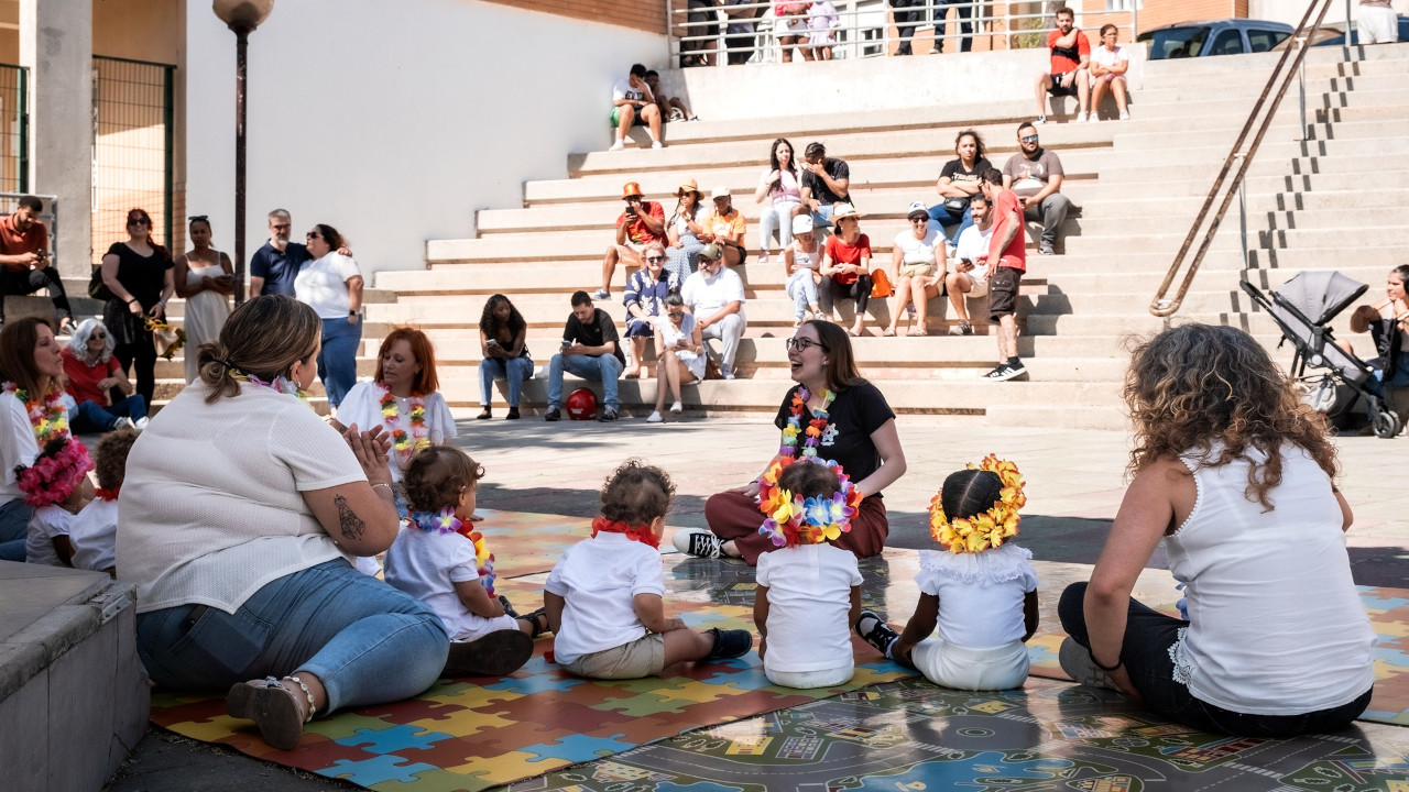 Festa de final de ano no Jardim de Infância de São Marçal