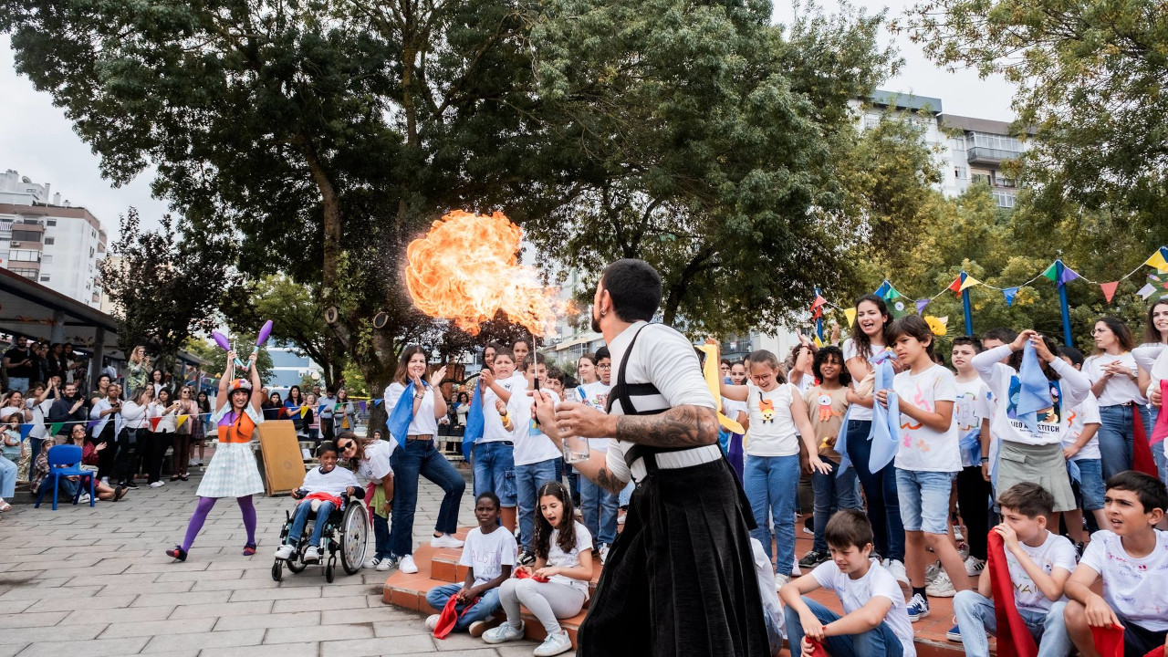 Final de ano das escolas Vieira da Silva e Antero Basalisa