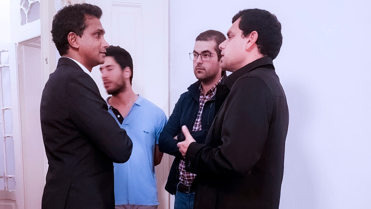 Inauguração de duas residências para professores em Oeiras