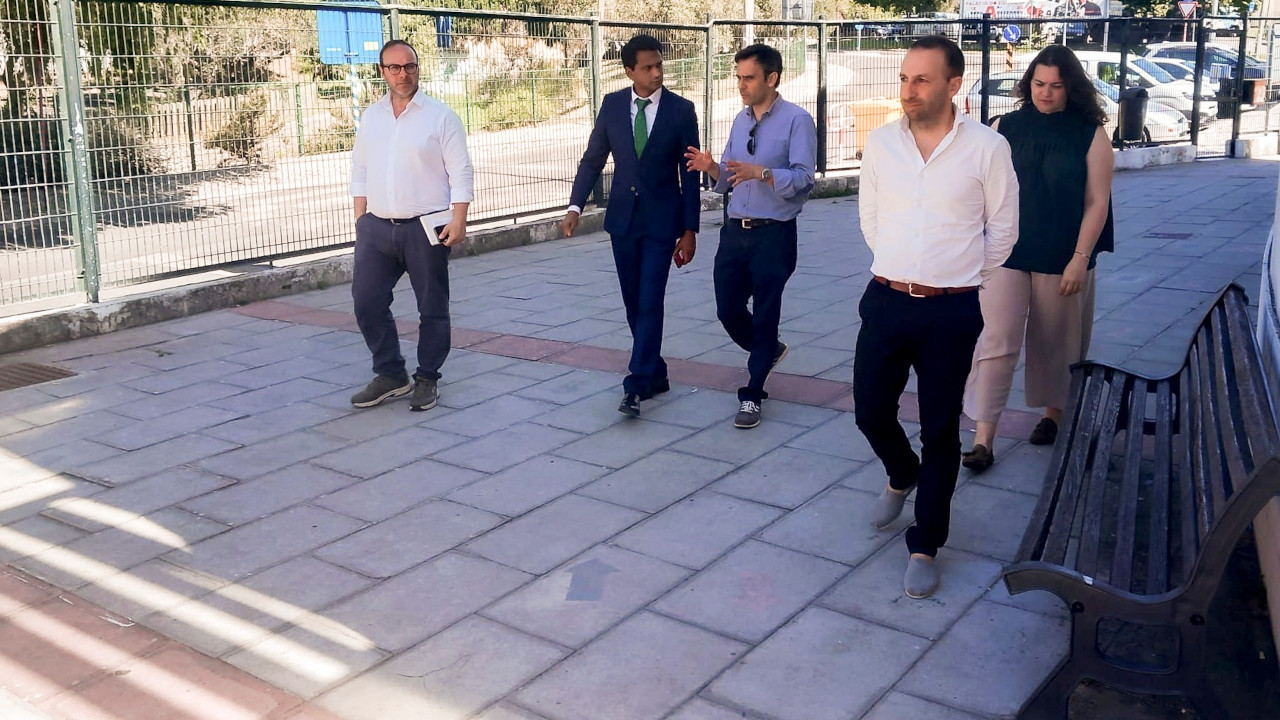 Presidente realiza visita à Escola Básica Amélia Vieira Luís