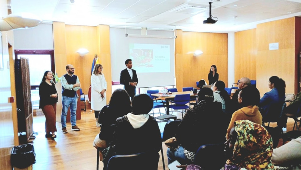 Workshop informativo sobre desperdício alimentar