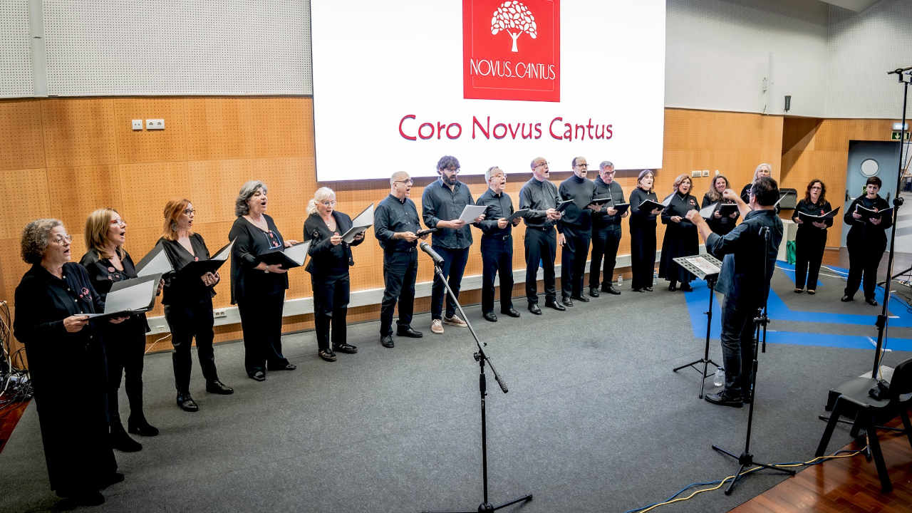 Coro Novus Cantus celebra 2.º aniversário