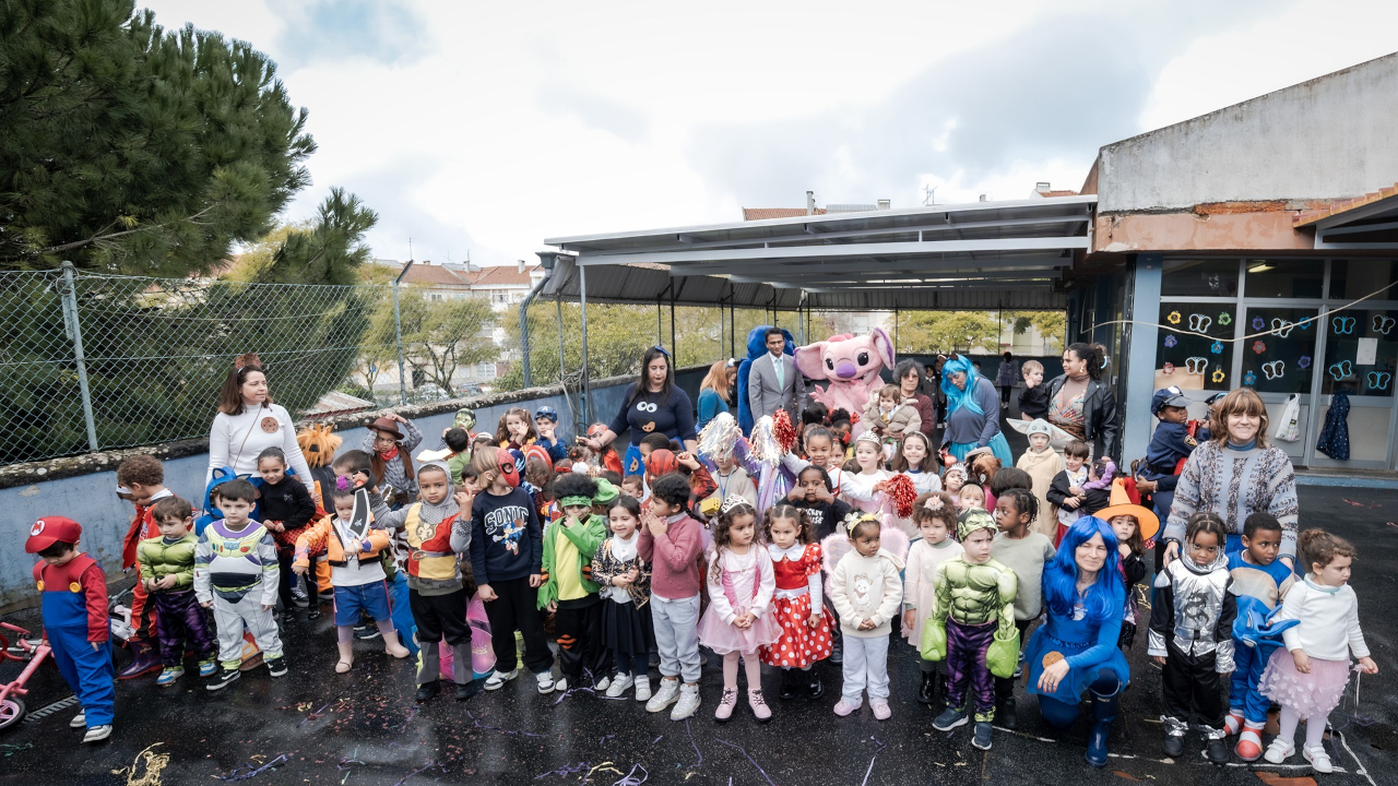 Carnaval celebrado nas escolas de Carnaxide