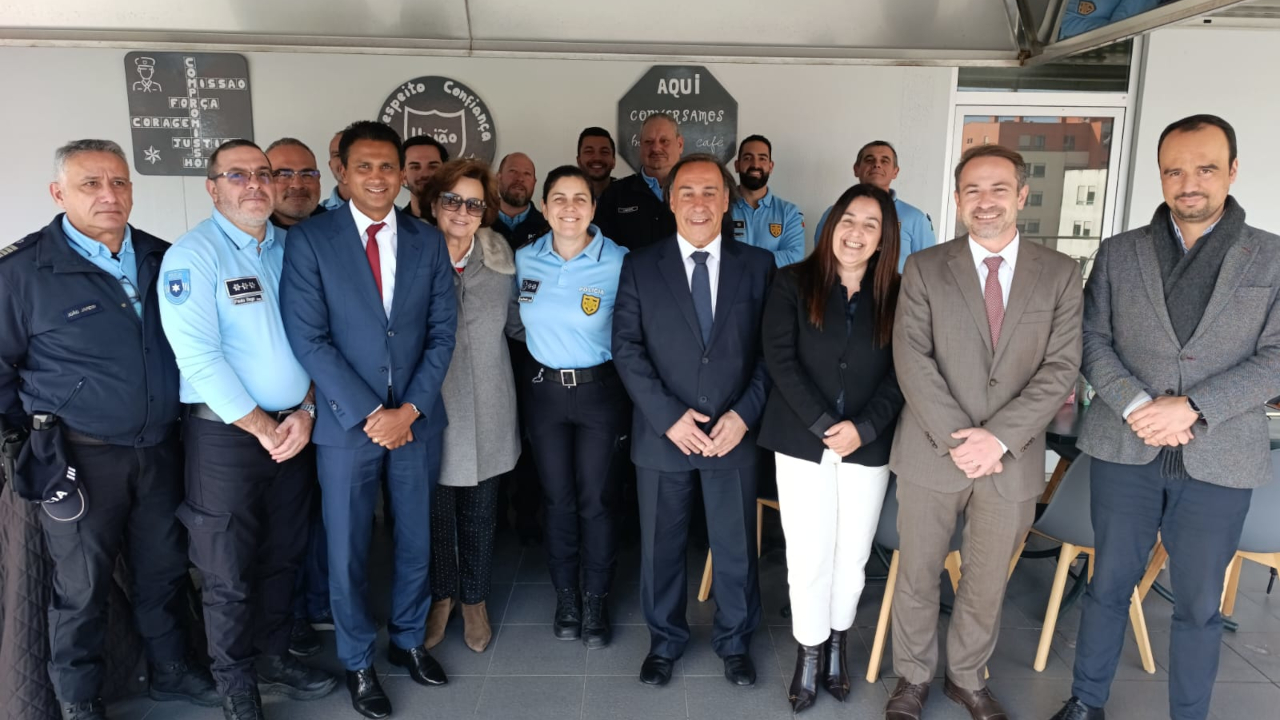 Reunião de Trabalho com o Comando da PSP de Oeiras