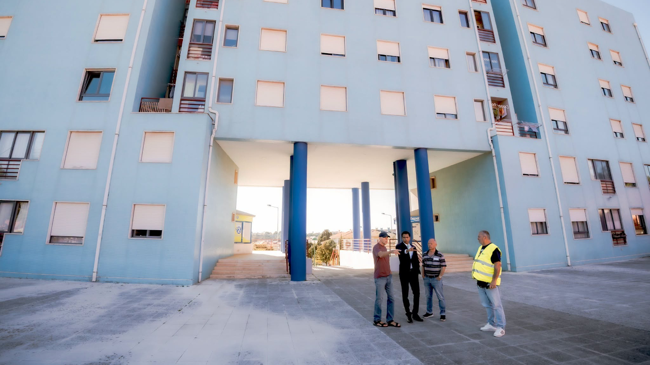 Presidente visita a Zona do Edifício Aqueduto